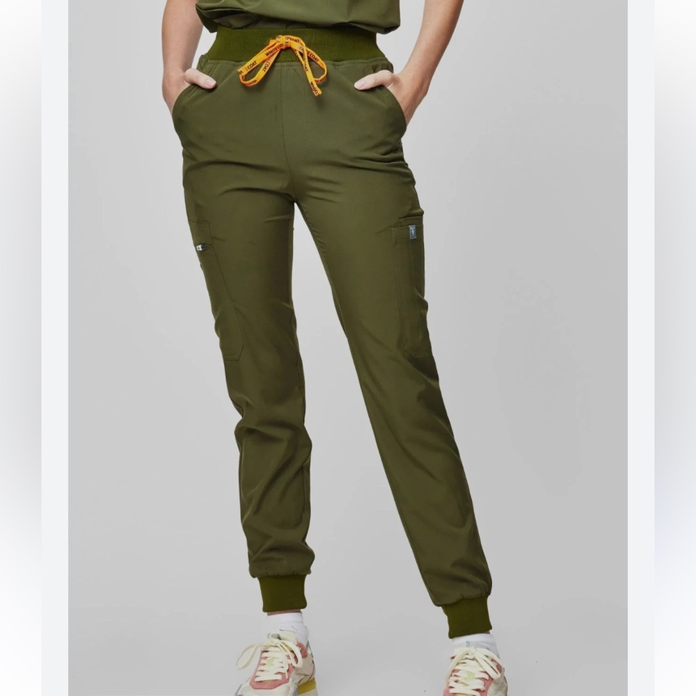 Figs Olive Zamora Jogger scrub Pants XL